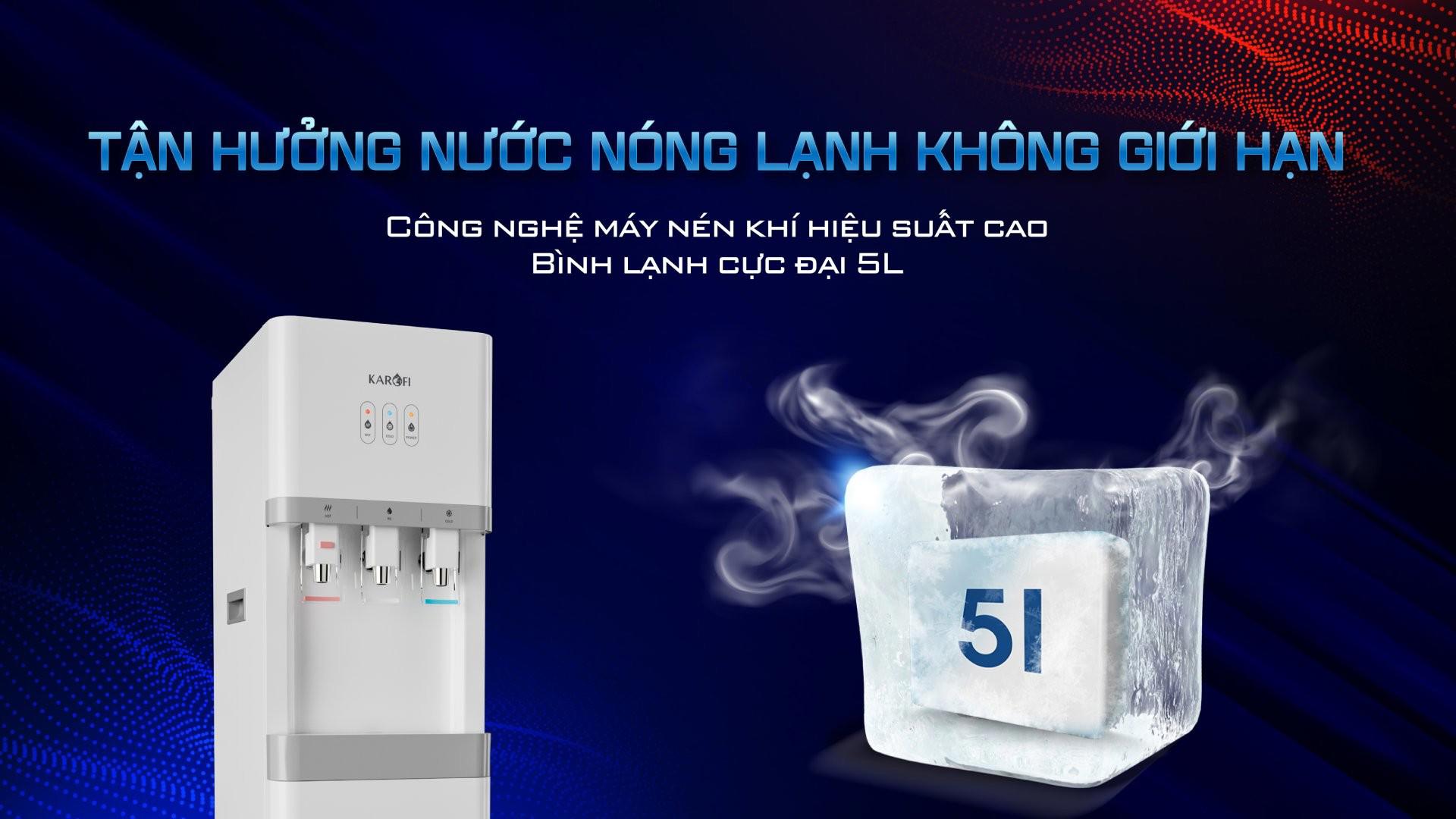 Cây nước nóng lạnh Kangaroo HCV208RO